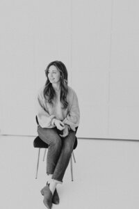 Amanda Doherty, brand strategist and website designer specializing in therapists and private practices