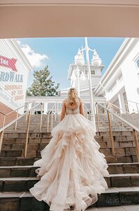bridal portraits at Disney World
