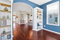 A MLS-friendly interior photo of a residential foyer of a property for sale in Savannah, GA