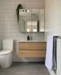 diamond-creek-ensuite-bathroom-design-timber-vanity-mirrored-cabinet