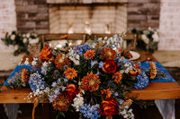 Meaghan and Tanner wedding reception at Steel Magnolia Barn Murfreesboro — Weddings & Events by Raina