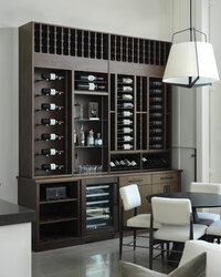 tall wine cabinet