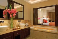 deluxe garden view bathroom