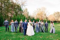 Wedding reception at Sycamore Farms Tennessee — coordinated by Weddings & Events by Raina