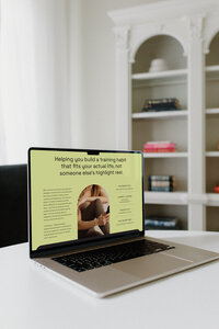Brand and website design for a modern service provider focused on clarity, authority, and client growth