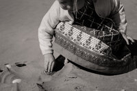 famille a la plage