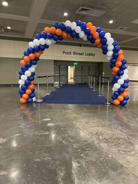 Washington DC balloon arch corporate event