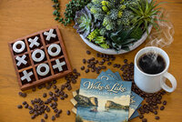 Inviting coffee station – the perfect start to your lake getaway