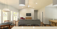 CanB Design-East Coast Cozy Build Project- Living-vaulted ceiling-render