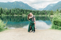 Gold Creek Engagement Photos