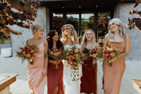 Bridal party portrait Kazia and Connor wedding in Nashville Tennessee — planned by Weddings & Events by Raina