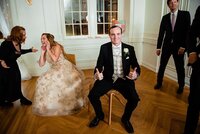 Wedding planner with Weddings & Events by Raina explains The Hora at a Jewish Wedding