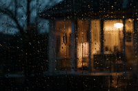 raindrops-on-window-night-home-view