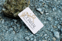 Vickery Rendall custom therapist brand identity displayed on printed stationery