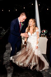 Wedding reception at Nashville Tennessee venue — planned by Weddings & Events by Raina