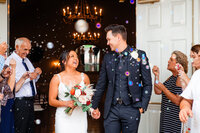 Elopement recession at Nashville Tennessee venue — coordinated by Weddings & Events by Raina