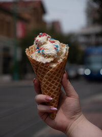 Ice Cream in Downtown Tucson