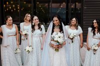 Indian wedding ceremony bridal party in Nashville TN — coordinated by Weddings & Events by Raina