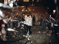 Grooms wedding recession party at Cheekwood Botanical Garden Nashville Tennessee — Weddings & Events by Raina