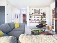 CanB Design- Curated Modern Build Project- Living-open-shelves-art-display- Photo 4