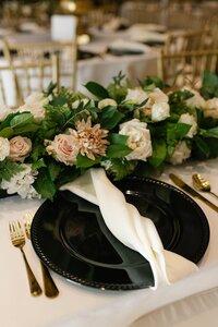 Wedding reception at The Parthenon Nashville Tennessee — planned by Weddings & Events by Raina