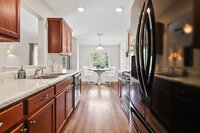 A MLS-friendly interior photo of a residential kitchen of a property for sale in Savannah, GA