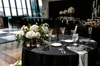 Indian wedding reception table decor in Nashville TN — coordinated by Weddings & Events by Raina