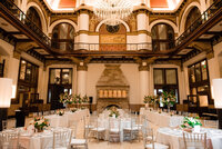 Lana and Omar wedding reception at Historic Union Station Hotel Nashville — Weddings & Events by Raina