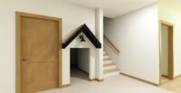 CanB Design-Warm & Bold Render Project- under stair kids playzone-render