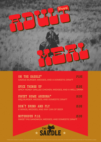 The Saddle Adult Happy Meal