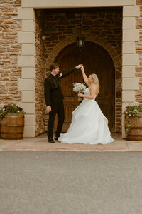 Wedding at Foldino Estate winery in Berks county.