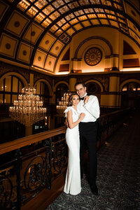 Lana and Omar wedding reception at Historic Union Station Hotel Nashville TN — Weddings & Events by Raina