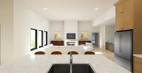 CanB Design- Rural Transitional Build Project-Living-High-Ceiling-Render