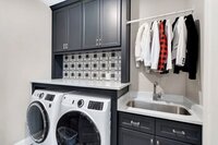 Custom laundry room design by Haser Designs