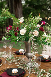 Wedding centerpiece at Stonegate Nashville TN — Weddings & Events by Raina