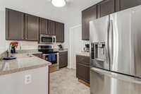 A MLS-friendly interior photo of a residential kitchen of a property for sale in Savannah, GA