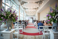 Natalie and Jared wedding ceremony at Noah Liff Opera Center Nashville — Weddings & Events by Raina