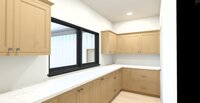 CanB Design- Rural Transitional Build Project-Pantry-wood-cabinets-Render