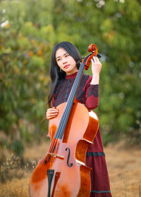 cello-photography-session-dandenong-ranges
