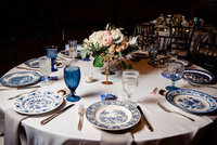 Wedding reception detail at Nashville venue — planned by Weddings & Events by Raina