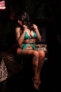 Woman photographed inside Avid Artistry's boudoir studio in Mulvane near Wichita, Kansas.