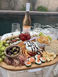 Poolside Charcuterie AJs