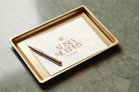 Alisia Murphy custom therapist brand identity and stationery design for her California therapy practice