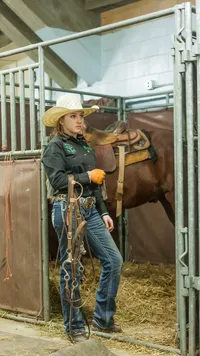 Pennsylvania High School Rodeo Cowgirl-1