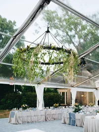 Will and Cameron outdoor wedding ceremony at Cheekwood Nashville TN — Weddings & Events by Raina