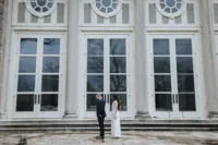 Bride and groom portrait at Nashville
