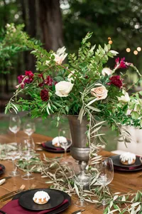 Wedding centerpiece at Stonegate Nashville TN — Weddings & Events by Raina
