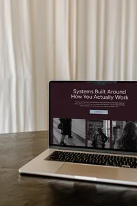 Brand and website design for an operations strategist by The Tomorrow Collective
