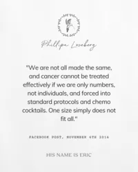 Phillipa Leseberg branded quote graphic featuring an excerpt connected to His Name Is Eric.