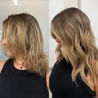 NOVA STRANDS HAIR EXTENSION BEFORE AND AFTER 1